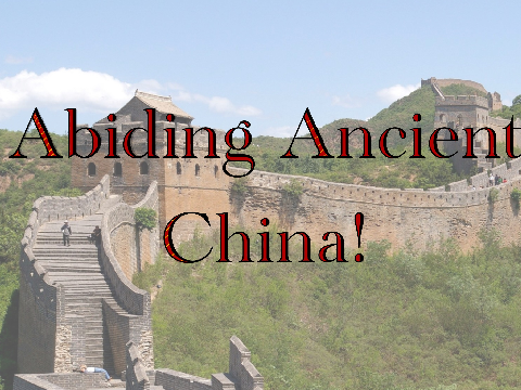 Abiding Ancient China! (Animation)