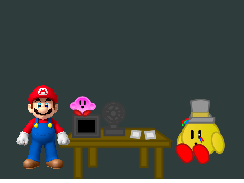 game character vs one of my oc's 3