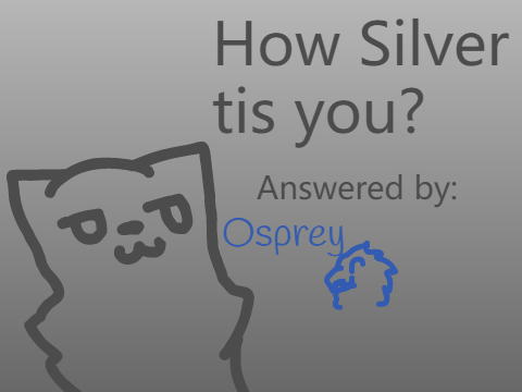 How Silver tis Osprey