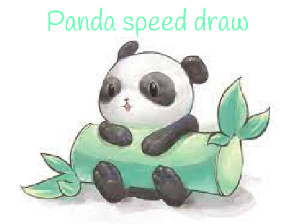 Panda speed draw