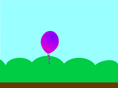Baloon pop hard