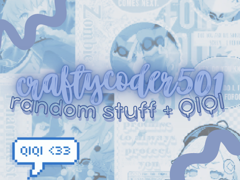 Banner for @craftycoder501