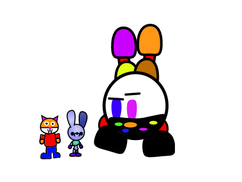 Bun Chikito y cat enano