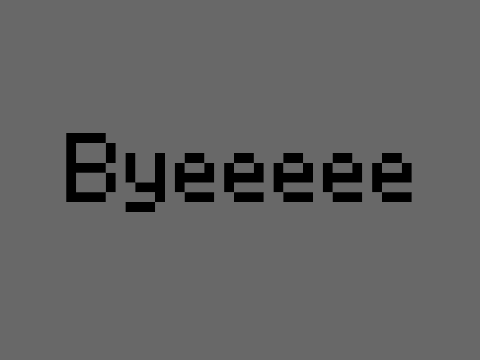 im probably not gonna come back