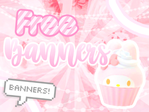 ੈ Free Banners ༄