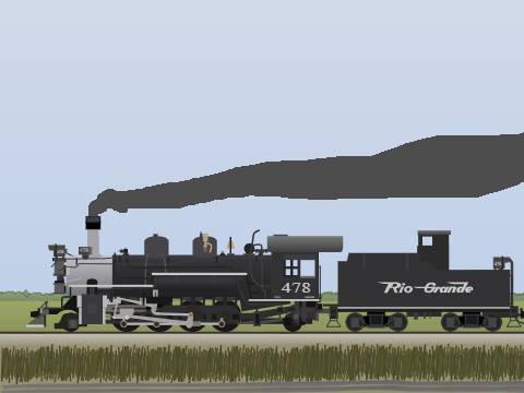 Updated D&RGW K-28 Animation