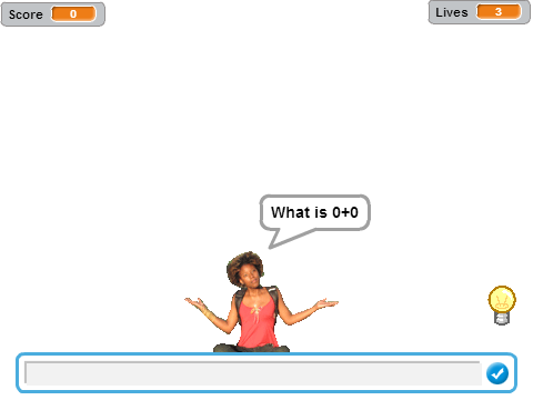An actual math game