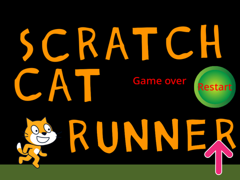 Scratch Cat Runner(Mobile Friendly)