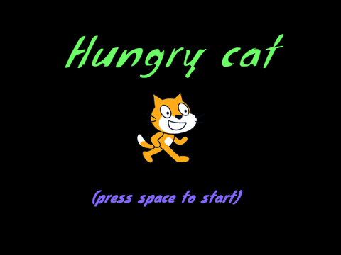 Hungry cat