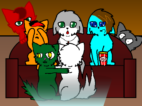  Add Yourself Watching a Horror Movie