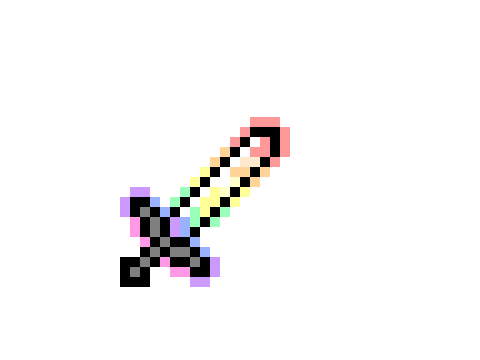 Minecraft Rainbow Sword