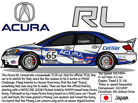 2005 Acura RL TCR
