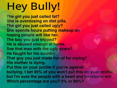 Please remix this!! STOP BULLYING remix