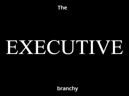 the executive branchy