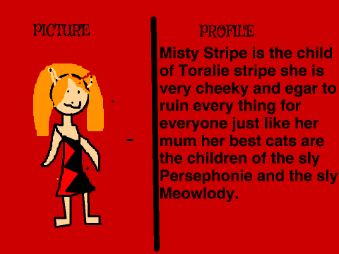 monster high children!!!! MISTY STRIPE