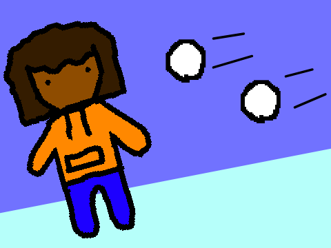 slippery dodge ball