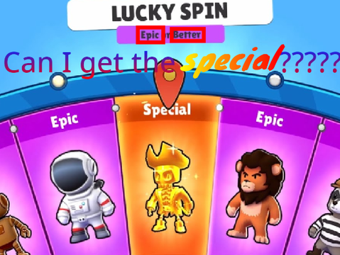 I got an EPIC spin...