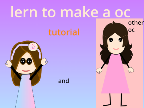 how to make a oc tutorial for girls