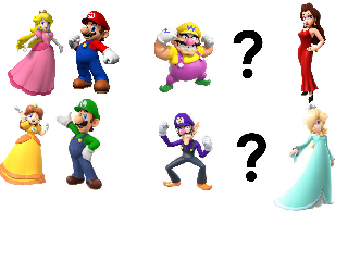 if mario likes peach and luigi likes daisy...