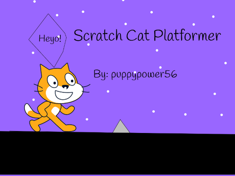 Scratch cat platformer- a race to 400!