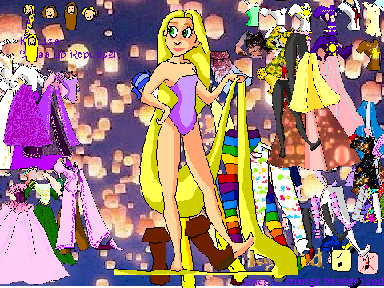 Rapunzel Dress Up! remix remix