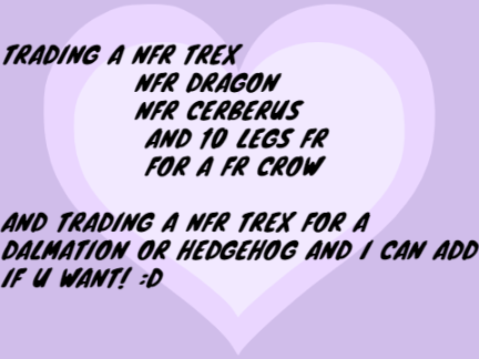 TRADING 3 NFR LEGS AND ADDS FOR CROW 