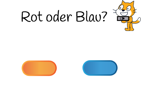 Rot oder Blau? - Ratemaschiene