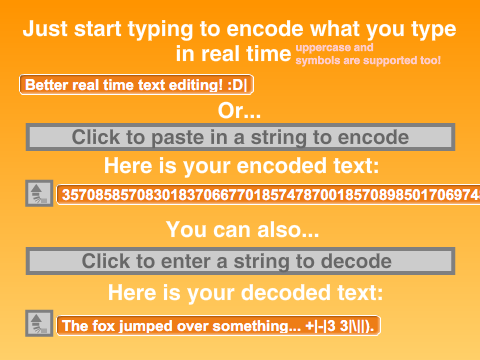 Case Sensitive Encoding