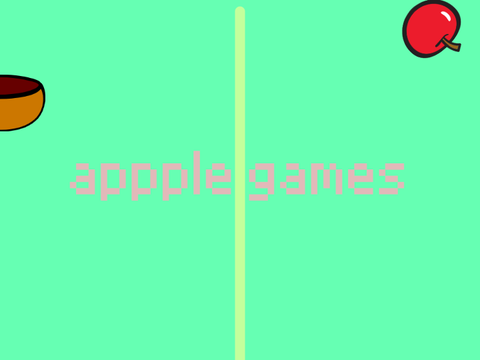 APPLE IN THE BOWL!-LEFT ARROW RIGHT ARROW UP AND DOWN