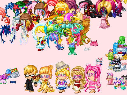 Dress-up beach love 