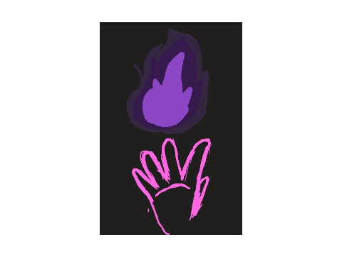 random art i did in one note