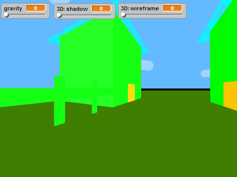 3-D houses