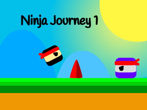 Ninja Journey 1: The Start a story platformer #games #scratch #code #platformer #ninja