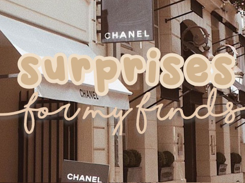 ✎ surprises for my frnds!
