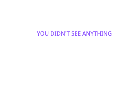 Nothing here
