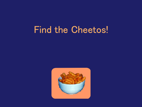 Find the Cheetos!