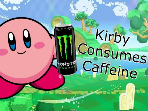 Kirby Consumes Caffeine