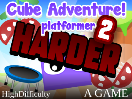 [1] Harder Cube Adventure 2 | #games #all #trending