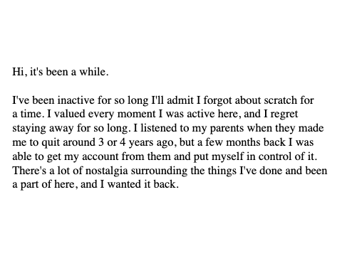 Somewhat Returning