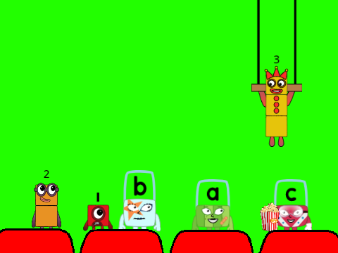 A and One Rewind Green Screen