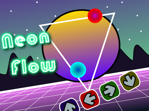 [UPDATE] Neon Flow - A rhythm game #rhythm #fun