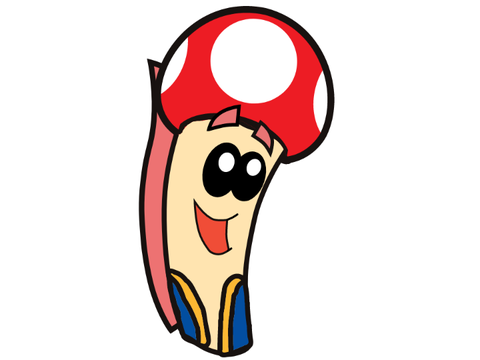 Map-Shroom Vector Sprite