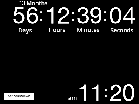 Countdown PRO version