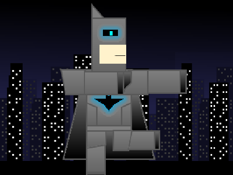 BATMAN CHARACTER ART:ficht