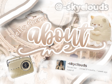  ˚₊✎ about me ˚⊹