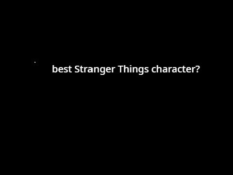 best character?