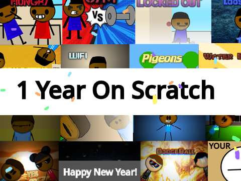 1 year on scratch