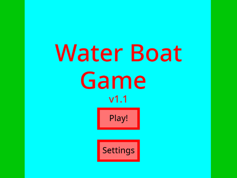 Water Boat Game v1.1