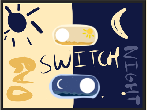 Day & night toggle button!
