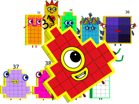My Numberblocks 31-40 